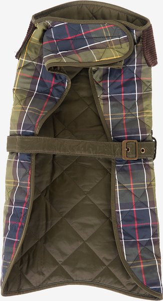 Barbour Tartan Dog Coat