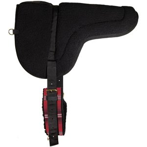 Kensington Protective Products Horse Fleece Bareback Pad, Merlot