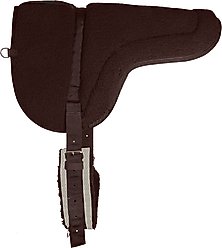 Kensington Protective Products Horse Fleece Bareback Pad, Desert Sand