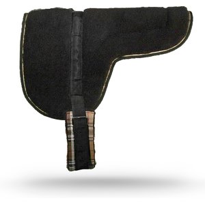 Kensington Protective Products Horse Fleece Bareback Pad, Deluxe Black