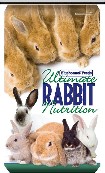 50 lb rabbit food best sale