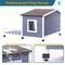 Show in main carousel: Cesicia Wooden Indoor/Outdoor Dog House with Terrace, Grey slide 6 of 7
