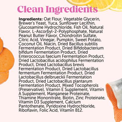 Show full view: Pet Honesty Multivitamin 10-in-1 Peanut Butter Flavored Chews, Glucosamine, Omega 3 Vitamins for Dogs, 180 count slide 5 of 13