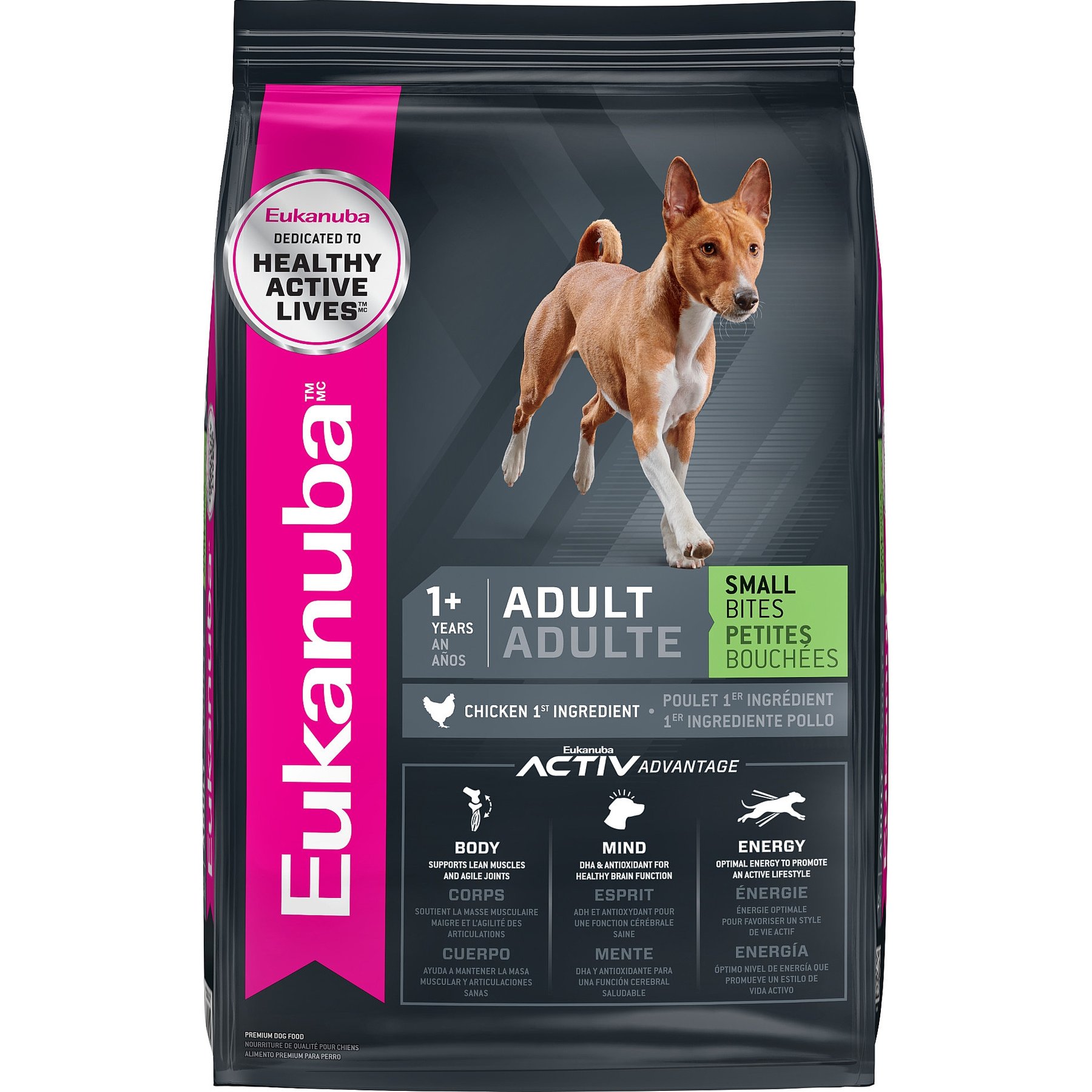 EUKANUBA Adult Small Bites Dry Dog Food 30 lb bag Chewy