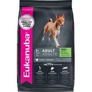 EUKANUBA Adult Small Bites Dry Dog Food 30 lb bag Chewy