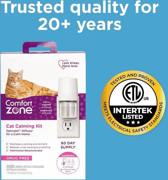 COMFORT ZONE Calming Diffuser Refill, 2 pack - Chewy.com