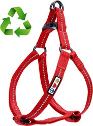 Pawtitas Recycled Reflective Dog Harness, Red, Small: 15 to 22-in chest