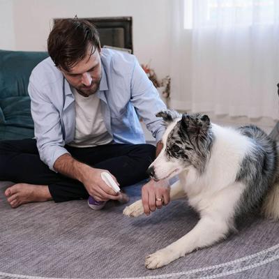 Show full view: HICC PET Portable Deodorizing Glove Grooming Wipes, Rose Scented, 6 count, 3 pack + Skin Care Relief Cat & Dog Spray, 16-oz bottle slide 8 of 9