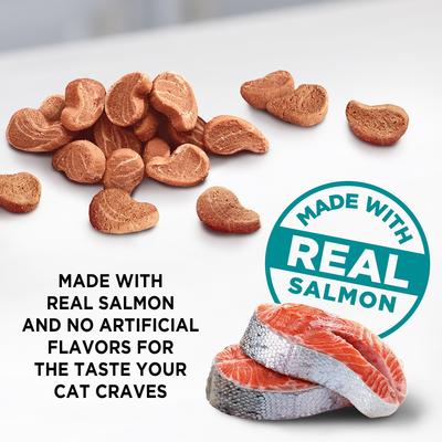 Show full view: Meow Mix Irresistibles Soft Salmon Cat Treats, 6-oz bundle  slide 5 of 11