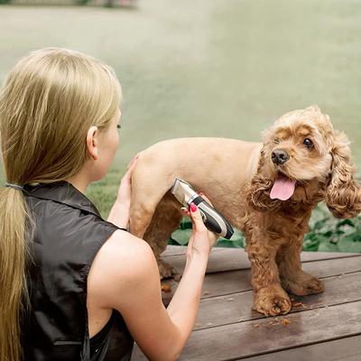 Show full view: Fido Fave Low Noise Rechargeable Cordless Electric Quiet Pet Hair Clippers & Paw Trimmer Set slide 5 of 9