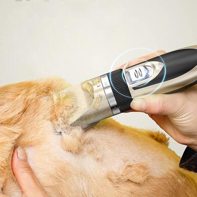 Show full view: Fido Fave Low Noise Rechargeable Cordless Electric Quiet Pet Hair Clippers & Paw Trimmer Set slide 3 of 9