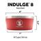 Show in main carousel: Lucky Dog INDULGE Non-skid Stainless Steel Dog & Cat Bowl, Red, 8-cup slide 4 of 11