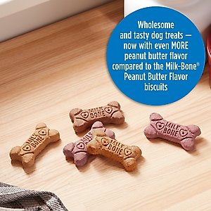 Milk-Bone Small Peanut Butter Flavor Variety Dog Treats, 7-lb box