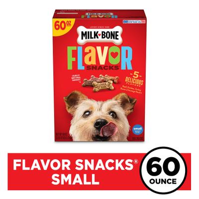 Show full view: Milk-Bone Flavor Snacks Biscuit Small Dog Treats, 3.75-lb box slide 3 of 11