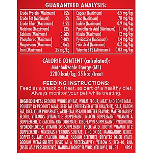 Milk-Bone Small Peanut Butter Flavor Variety Dog Treats, 7-lb box