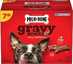 Milk-Bone GravyBones Small Biscuit Dog Treats, 7-lb box