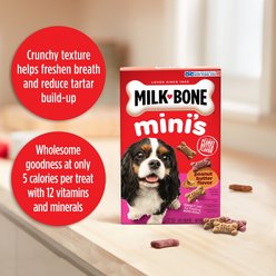 Milk-Bone Mini's Peanut Butter Flavor Variety Dog Treats, 15-oz box slide 2 of 8