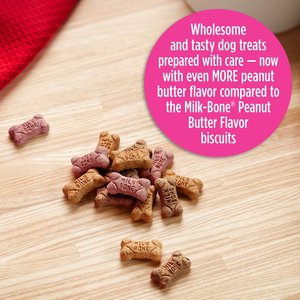 Milk-Bone Mini's Peanut Butter Flavor Variety Dog Treats, 15-oz box