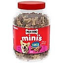 Milk-Bone Mini's Flavor Snacks Beef, Chicken & Bacon Flavored Biscuit Dog Treats, 36-oz tub