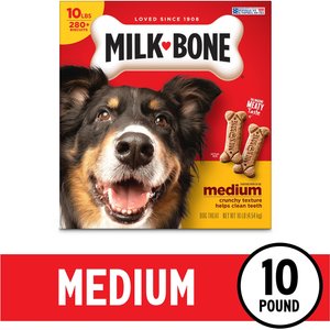 Milk-Bone Original Medium Biscuit Dog Treats, 10-lb box