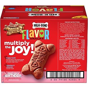 Milk-Bone Flavor Snacks Biscuit Small Dog Treats, 7-lb box