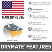 Show in main carousel: Drymate Corner Ridged Cat Litter Trapping Mat, Grey, 29.5-in x 29.5-in slide 7 of 12