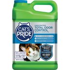 Cat's Pride Max Power Total Odor Control Unscented Clumping Cat Litter, 15-lb jug
