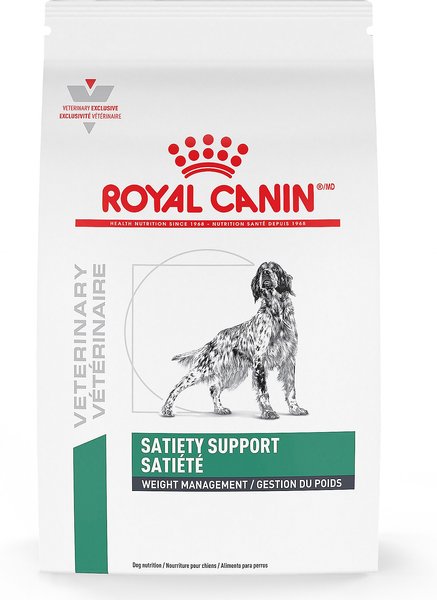 ROYAL CANIN VETERINARY DIET Adult Satiety Support Weight Management Dry Dog Food 26.4 lb bag Chewy