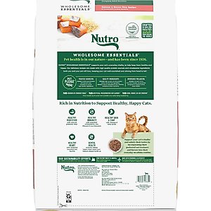 Nutro Wholesome Essentials Salmon & Brown Rice Recipe Dry Cat Food, 14-lb bag