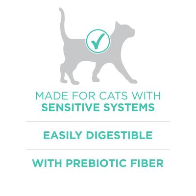 Show full view: Purina ONE +Plus Sensitive Skin & Stomach Adult Natural Digestive Dry Cat Food, 16-lb bag slide 7 of 13