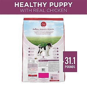 Purina ONE +Plus High Protein Healthy Puppy Formula Dry Puppy Food, 31.1-lb bag