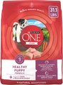 Purina ONE +Plus Natural High Protein Healthy Puppy Chicken Formula Dry Puppy Food, 31.1-lb bag