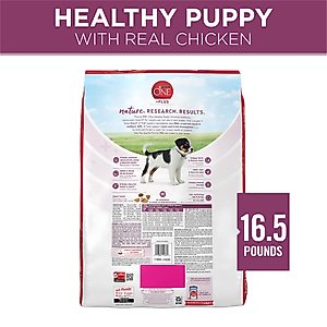 Purina ONE +Plus Natural High Protein Healthy Puppy Chicken Formula Dry Puppy Food, 16.5-lb bag