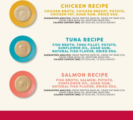 Show full view: Applaws Holiday Selection Grain-Free Tuna Puree Lickable Cat Treats, 0.5-oz tube, 6 count slide 6 of 10