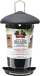 Perky-Pet Wall & Post Mount Wild Bird Feeder, 1.1-lb