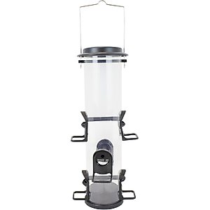 Perky-Pet Black 2-in-1 X-Large Tube Feeder