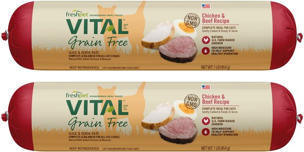 Freshpet Vital Cat Food Logo Freshpet Vital Grain Free Fresh Cat - Main Image