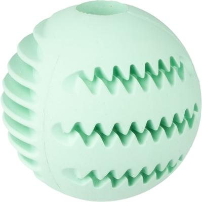 Show full view: Chew King by Mammoth Collection Fetch Ball Tough Dental Dog Chew Toy, Green slide 2 of 9