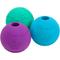 Show in main carousel: Chew King by Mammoth Dog Fetch Ball Extremely Durable Natural Rubber Tough Dog Chew Toy, Blue, 4-in slide 1 of 7