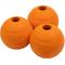 Show in main carousel: Chew King by Mammoth Bacon Flavor Rubber Ball Tough Dog Chew Toy, Orange, 2 count, 2.5-in slide 1 of 8