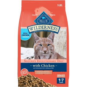 BLUE BUFFALO Wilderness Rocky Mountain Recipe with Red Meat Adult Grain Free Dry Cat Food 4 lb bag Chewy