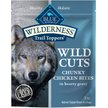 Blue Buffalo Wilderness Trail Toppers Wild Cuts Variety Pack Chunky Beef, Salmon, Duck & Chicken Bites in Gravy Grain-Free Dog Food Topper, 3-oz, pouch of 24