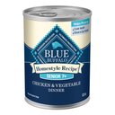 Blue Buffalo Homestyle Recipe Chicken Dinner with Garden Vegetables Senior Wet Dog Food, 12.5-oz, case of 12