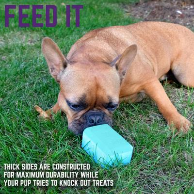 Show full view: Chew King by Mammoth Chill Fill Tough Rubber Dog Treater Toy, Blue, X-Large slide 6 of 8