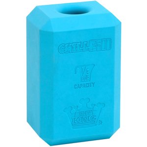 Chew King by Mammoth Chill Fill Tough Rubber Dog Treater Toy, Blue, X-Large