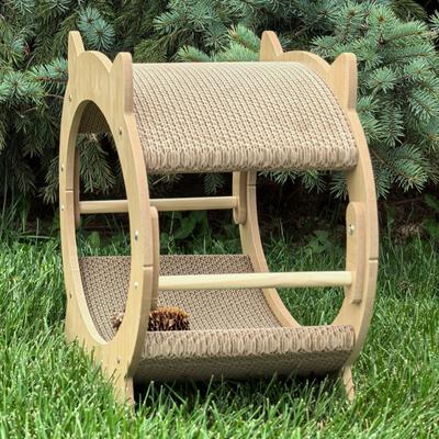 Show full view: One for Pets Oval Cat Scratcher Bed slide 3 of 4
