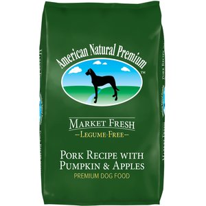 American Natural Premium Market Fresh Legume-Free Pork Recipe with Pumpkin & Apples Dry Dog Food