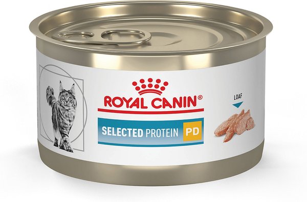 ROYAL CANIN VETERINARY DIET Selected Protein Pea Duck Formula Adult Wet Cat Food 5.1 oz can case of 24 Chewy