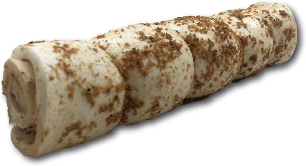 Top Dog Chews Bully Dusted 10-in Beef Cheek Rolls Dog Treats, 2 count