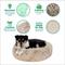 Show in main carousel: FurHaven Calming Cuddler Long Fur Donut Bolster Dog Bed, Taupe, Medium slide 3 of 12